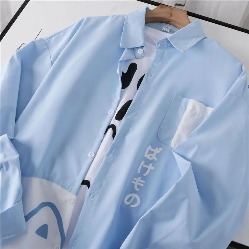 Tokyo Streetwear Oversized Shirt – Bakemono Edition