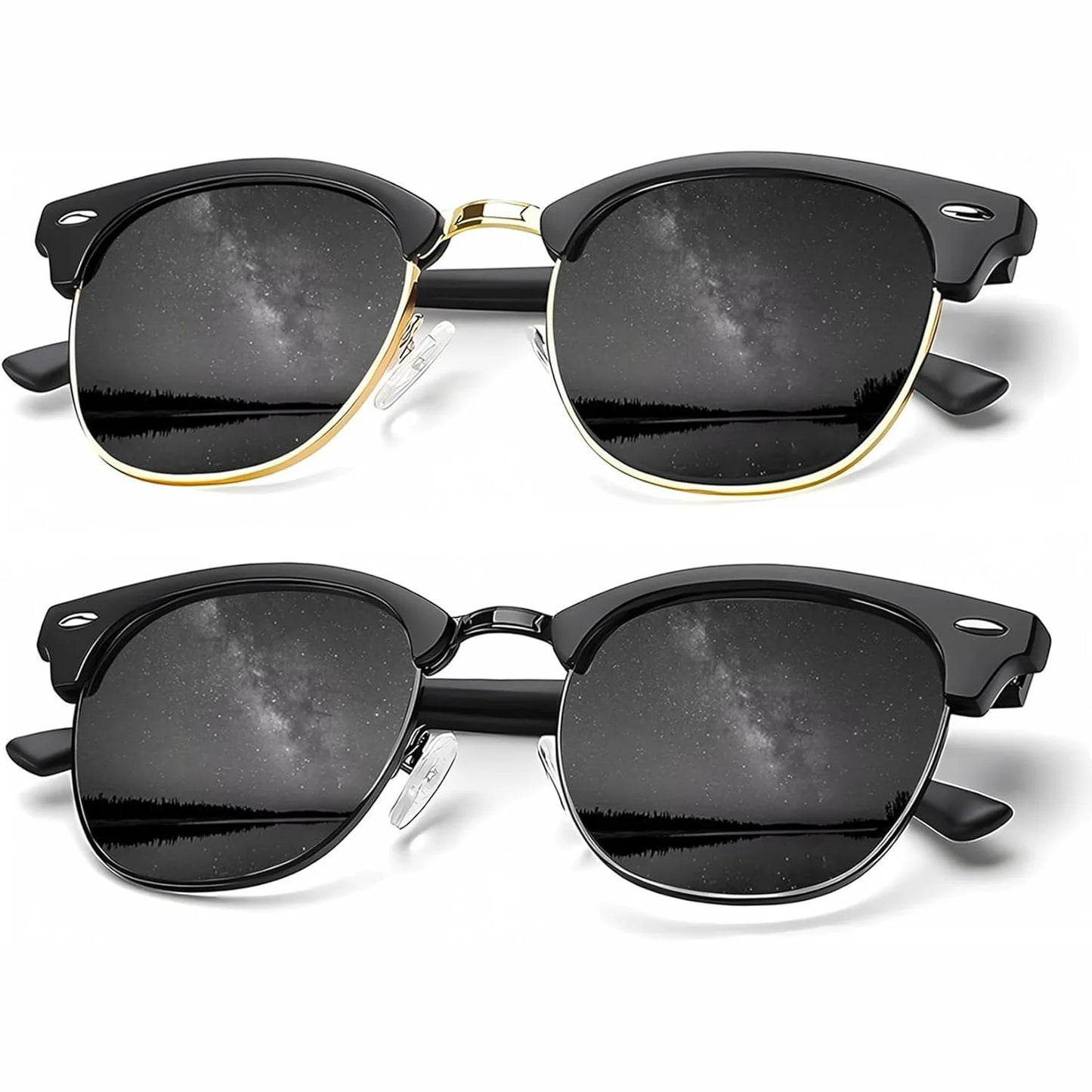 Eclipse Retro Clubmaster Shades